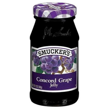 Smucker's Concord Grape Jelly, 12 oz - Walmart.com