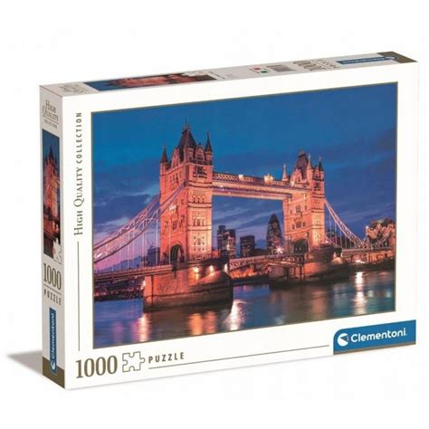 Puzzle Clementoni Pont Des Tours Pi Ces Londres