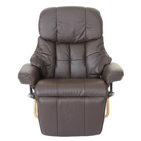 Mendler Mca Fauteuil Relax Calgary Fauteuil De T L Vision Cuir