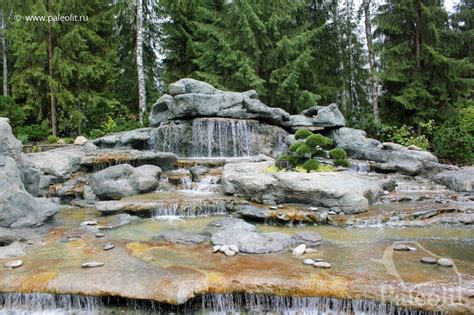 Искусственные декоративные водопады, пруды, водоемы и ручьи из ...