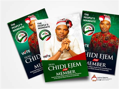 Pdp Election Campaign Poster Design By Joshua Egeonu On Dribbble