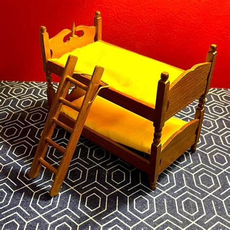 Other Vintage Dollhouses Bunk Bed And Ladder Poshmark