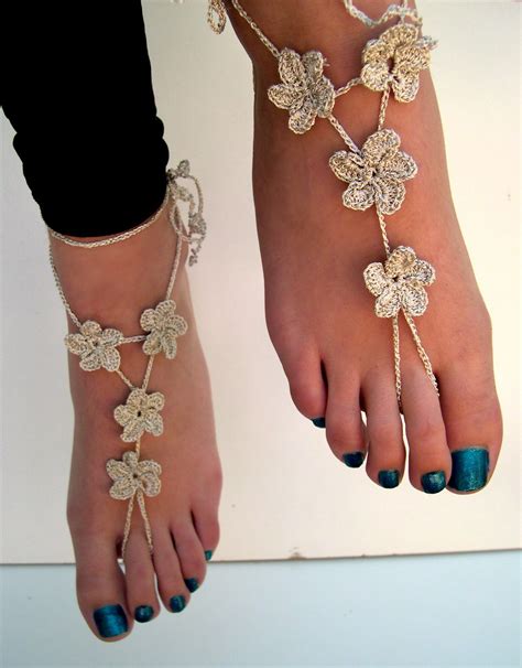 Crochet Sandals Crochet Shoes Crochet Slippers Crochet Jewelry Lace