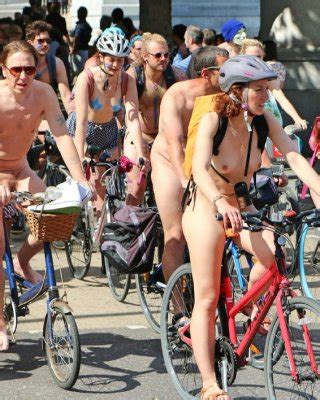 World Naked Bike Ride Marshal Various Rides Years Wnbr Porn Pictures Xxx Photos Sex Images