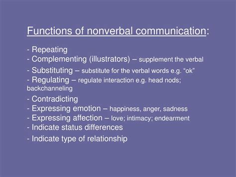 Ppt Chapter 5 Nonverbal Communication The Messages Of Action Space Time And Silence