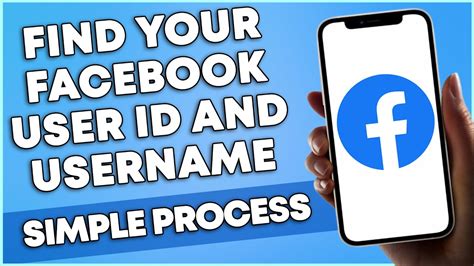 How Do I Find My Facebook User Id And Username SIMPLE PROCESS YouTube