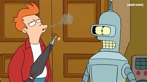 Fry And Bender Move In Together Futurama Adult Swim Youtube