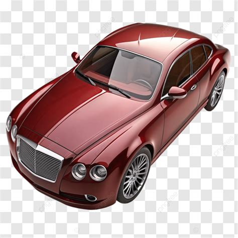 Un Rico Coche De Lujo 3d Color Burdeos Png Dibujos Coche 3d Carro De Lujo Png Imagen Para