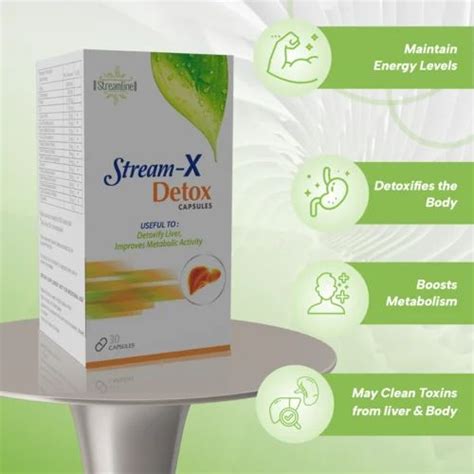 Streamline 100 Natural Stream X Detox 30 Capsules In Punjab Pan India At Rs 755 Bottle In Ludhiana