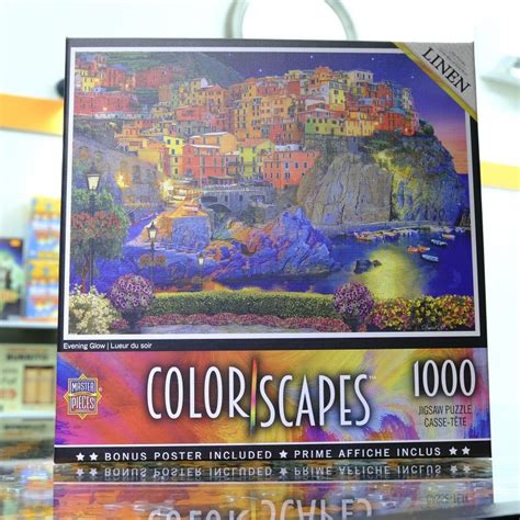 Masterpieces Puzzle Colorscapes Evening Glow Puzzle 1000 Pieces