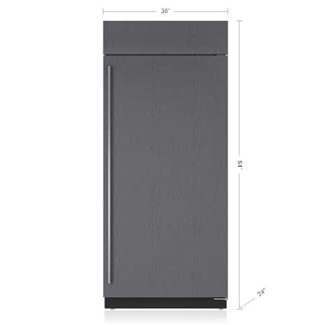 Sub Zero 36 Classic Freezer Panel Ready Bi 36fo