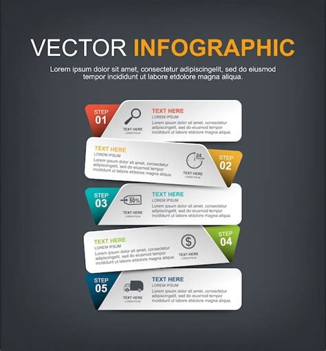 Premium Vector Infographic Elements Design With Options