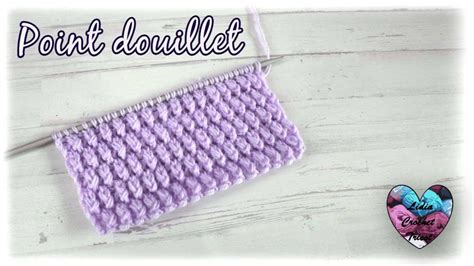 Points tricot tutoriels gratuits présentés par Lidia Crochet Tricot