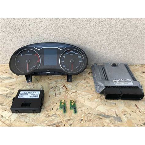 ECU Engine Complete Start Kit A3 8V 2 0 TDI CRB