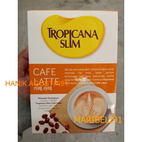 Jual Tropicana Slim Caffe Latte 10 S Maribeli91 Shopee Indonesia