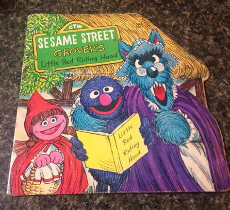 Vintage Sesame Street Grover S Little Red Riding