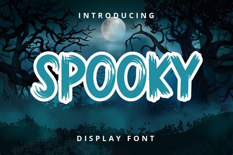 Spooky Font By Brilian Creative Fabrica