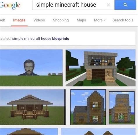 Simple Minecraft House Meme By Kermretrasado Memedroid