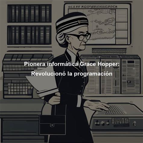 Pionera Informática Grace Hopper Revolucionó La Programación