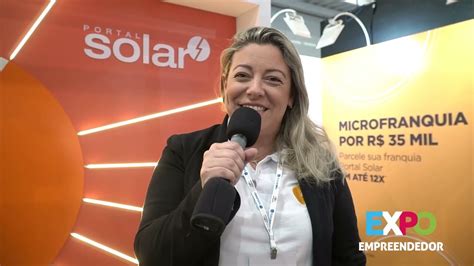 Expo Empreendedor Entrevista Expositor Portal Solar Youtube