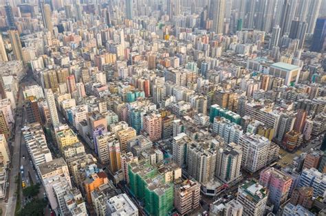 Premium Photo Sham Shui Po Hong Kong 18 March 2019 Aerial View Of