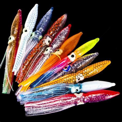 Buy 10pcs Pack Soft Octopus Fishing Lures Set For Jigs 8cm Mixed Color