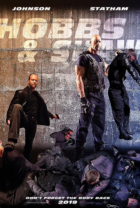 Hobbs and Shaw poster by EJTangonan on DeviantArt