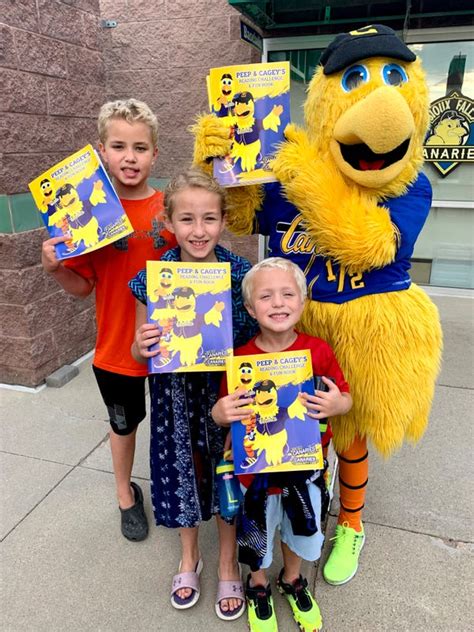 Peep The Canaries Young Mascot Nominated For 2 Hall Of Fame Awards