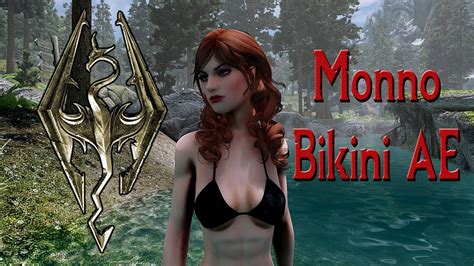 Skyrim Monnos Bikini Ae 2022 Cbbe 3ba Bodyslide Youtube