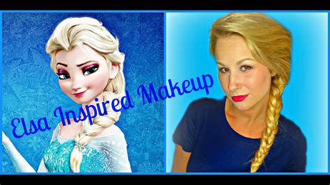 Elsa From Frozen Inspired Makeup Tutorial For Halloween YouTube