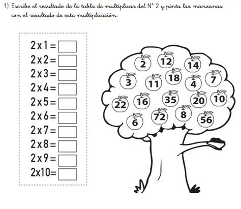 6 Cuadernillos Las Tablas De Multiplicar Artofit