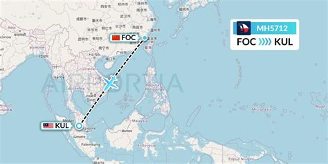 MH5712 Flight Status Malaysia Airlines Fuzhou To Kuala Lumpur MAS5712