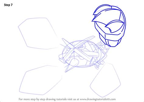 How To Draw Mega Metagross From Pokemon Pokemon Step By Step