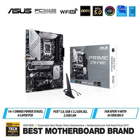 Asus Prime Z P Wifi Csm An Intel Z Lga Atx Motherboard Pc