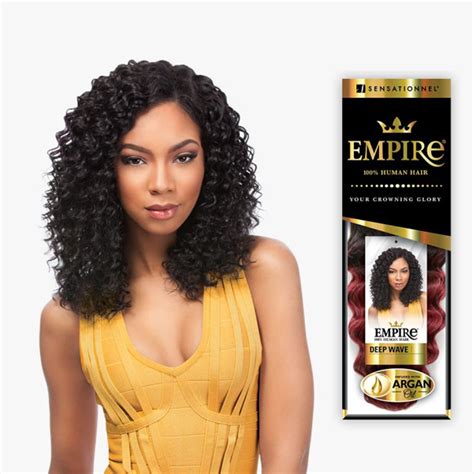 Sensationnel Empire Human Hair Weave Deep Wave Hairmall Ca