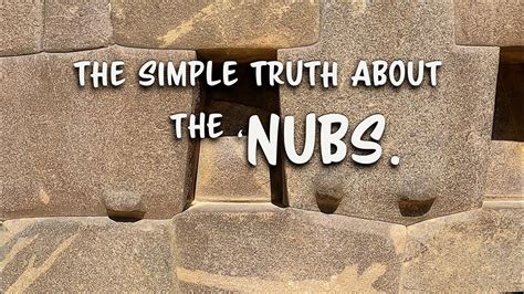 Also Showing How These Walls Were Made The Simple Truth About The Nubs