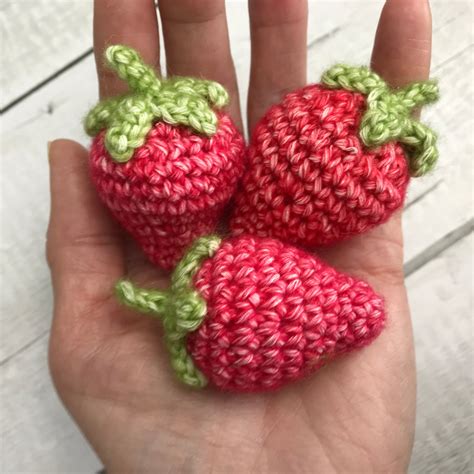 Free Crochet Strawberry Pattern