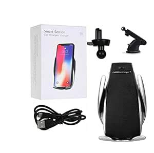 Kozdiko Wireless Car Charger With Infrared Sensor Smart Phone Holder