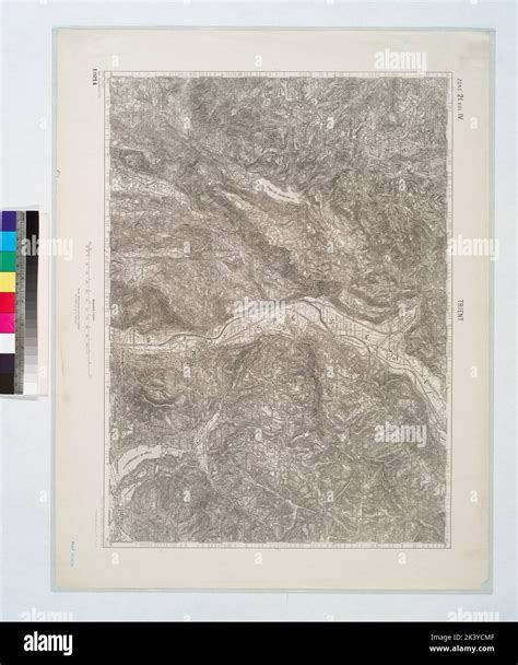 Trient Cartographic Maps Topographic Maps Lionel Pincus And