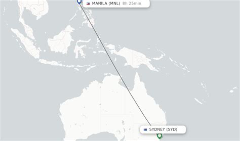 Direct Non Stop Flights From Sydney To Manila Schedules