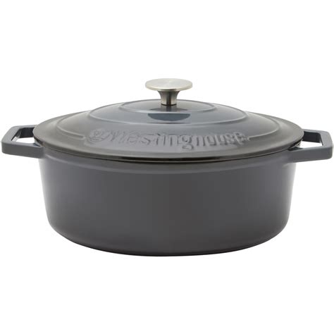 Westinghouse Oval Cast Iron Pot 30cm | BIG W