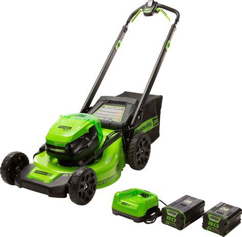 Greenworks V Brushless Self Propelled Lawn Mower Inch Electric