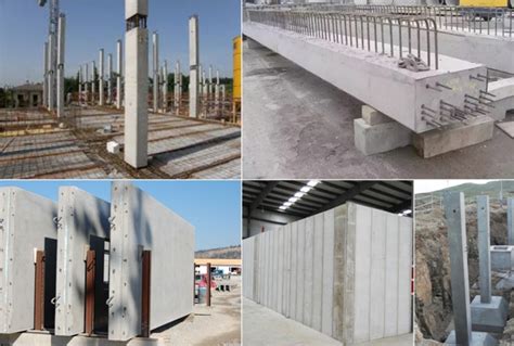 Different Components Of Precast Concrete Construction