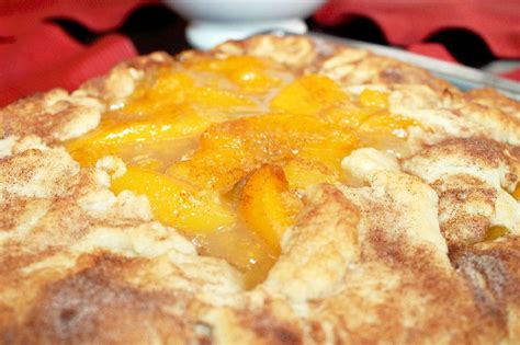 Cajun Week Peach Cobbler And Turn It Into A Rustic Tartthats All