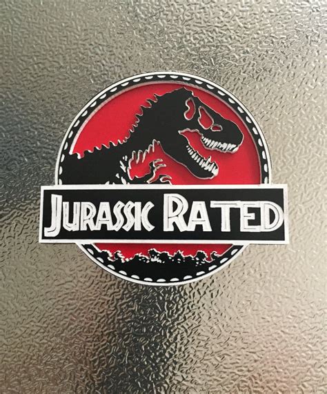 Jurassic Rated 3d Badge Jeep Renegade Black Jeep Custom Jeep Wrangler