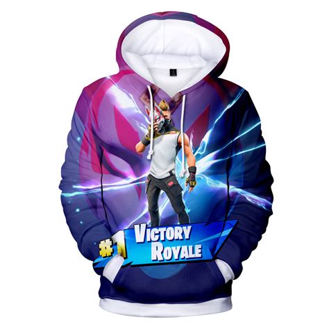 Game Fortnite Drift Battle Pass Printing Long Sleeve Hoodie For Kids Y