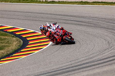 Duel Pecco Bagnaia VS Jorge Martin MotoGP Jerman 2023 DucatiGP