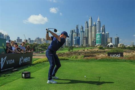 Hero Dubai Desert Classic Becomes The First Golf Event In Middle East