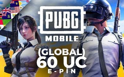 60 PUBG Mobile UC Global Epin Satın Al ve Ucuz Fiyatları