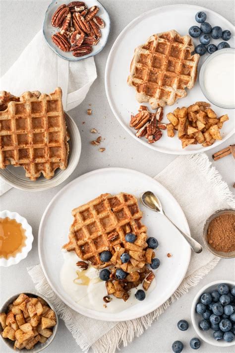 Appel Kaneel Wafels Met Havermout Juffrouw Toertjes